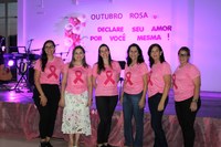 EVENTO DO OUTUBRO ROSA É REALIZADO NO MUNICIPIO DE TAPURAH